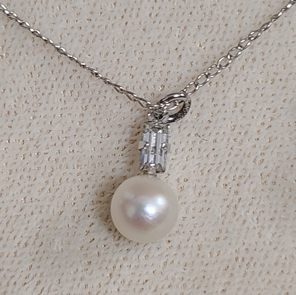 Vintage 50s Amco Jewels Pearl Necklace & Earring Set - Picture 2 of 5